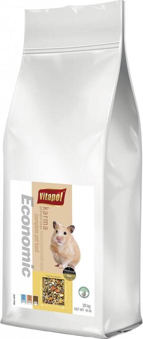 Maistas graužikams Vitapol Economic, žiurkėnams, 20 kg