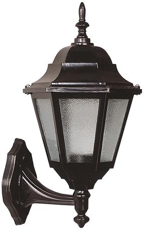Sieninis lauko šviestuvas Opviq BAP-68206-BSY, 60W, E27, IP65, juoda sp., 28 cm x 42 cm