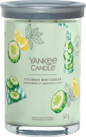 Свеча, ароматическая Yankee Candle Cucumber Mint Cooler, 100 час, 567 г, зеленый цв.