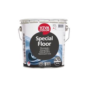 Grindų dažai Vivacolor Special Floor, balta sp., 2.7 l