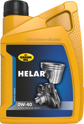 Motoreļļa Kroon-Oil Helar 0W - 40, sintētiskais, 1 l