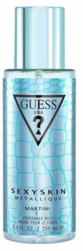 Kūno dulksna Guess Sexy Skin Metallique Martini, 250 ml