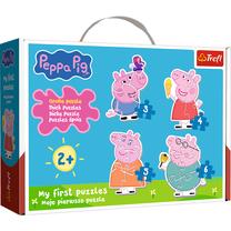 Dėlionė Trefl My First Peppa Pig, įvairių spalvų, 18 vnt.