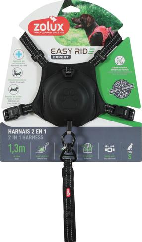 Automātiskā pavada Zolux EasyRide 466851NOI, melna krās., S