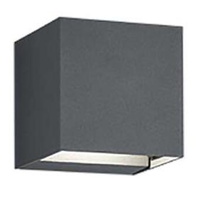 Sieninis lauko šviestuvas Trio Adaja, 3W, LED, IP54, antracito sp., 8 cm x 8 cm
