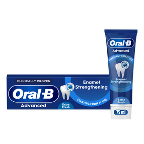 Зубная паста Oral-B Advanced Enamel Strengthening Clean Mint, 75 мл