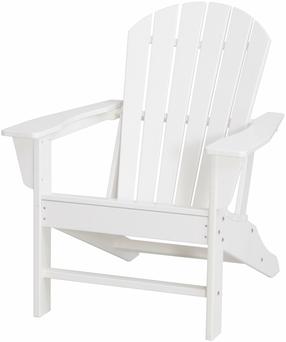 Lauko kėdė 4Living Adirondack 653265, balta sp., 85 cm x 80 cm x 94 cm