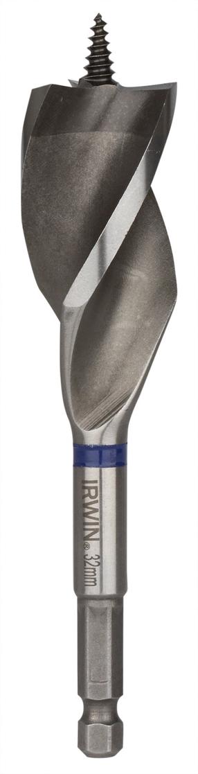 Puidu puur Irwin Blue Groove Power, puit, hex, 22 mm x 15.2 cm