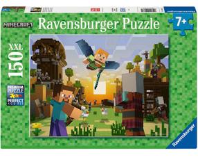 Puzle Ravensburger Minecraft, 49 cm x 36 cm, 150 gab.