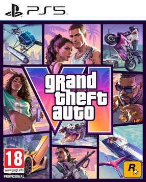 PlayStation 5 (PS5) mäng Rockstar Games Grand Theft Auto 6 (piirkond valitakse juhuslikult)