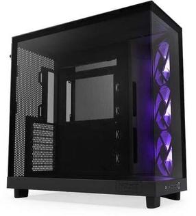 Arvuti korpus NZXT H6 Flow, läbipaistev v./must v.