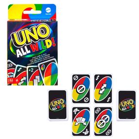 Uno kortų žaidimas Mattel Games All Wild HHL33, EN