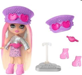 Lėlė su priedais Mattel Barbie BarbieLand Core, 4 cm, įvairių spalvų