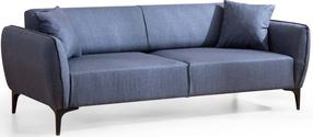 Sofa Hanah Home Belissimo 560ARE1361, mėlyna sp., 220 x 95 cm x 67 cm