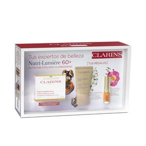 Sejas kopšanas līdzekļu komplekts sievietēm Clarins Nutri Lumière, 3 gab.