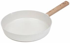 Cepšanas panna Homla Loreburn 228071, Ø 28 cm, alumīnijs/nerūsējošais tērauds, Balta krās.