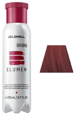 Juuksevärv Goldwell Elumen Bright, punakaspruun v., BR@6, 200 ml