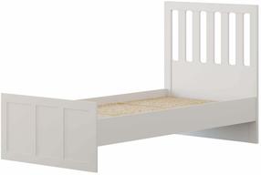 Lova viengulė Kalune Design Rumy Rb-168-04-003, 90 x 190 cm, balta sp., be čiužinio