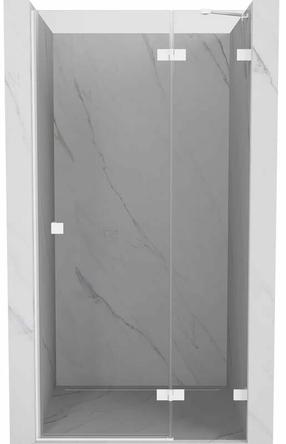 Dušo durys Mexen Lunar 834-070-000-20-00-P, 70 cm x 200 cm, balta sp./grūdintas