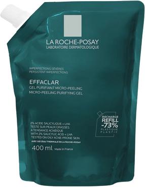 Attīroša sejas želeja, papildināšanai La Roche Posay Effaclar Purifying Anti-Blemish, 400 ml