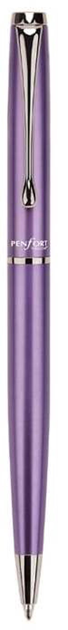 Ручка Nakabayashi TPF-BP004PU-SL, серебристый цв./фиолетовый цв.