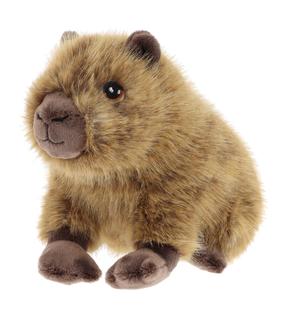 Pliušinis žaislas kapibara Keel Toys SE4074, ruda sp., 18 cm