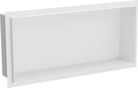 Įleidžiama sieninė lentyna Mexen X-Wall-NR, 10 cm x 20 cm x 45 cm, balta sp.