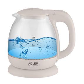 Elektrinis virdulys Adler AD1283CR, 1 l, smėlio sp.