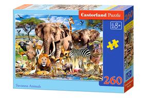 Пазл Castorland Savanna Animals 27545, 23 см x 32 см, 260 шт., многоцветный