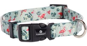 Kaelarihm koertele Flamingo, roheline v., 400 - 550 mm x 20 mm