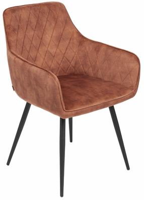 Valgomojo kėdė Homla Satori 232197, matinė, brick red s., 59 cm x 57 cm x 84 cm