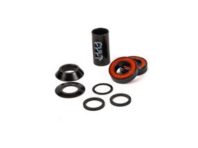 Jalgratta varuosa Cult MID BB - black - 19mm, alumiinium, must v./punane v., 8 tk