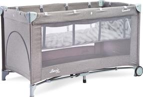 Maniežas Caretero Basic Plus 125 x 66 cm, pilka sp.