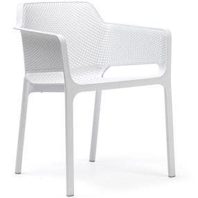 Āra krēsli Nardi Net, balta krās., 60.5 cm x 58.5 cm x 80 cm