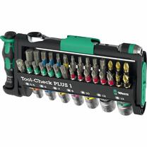 Atsuktuvo ir antgalių rinkinys, su antgaliais Wera Tool-Check PLUS 1 (05049055001) 05049055001, žvaigždinis, 19 cm, 39 vnt.