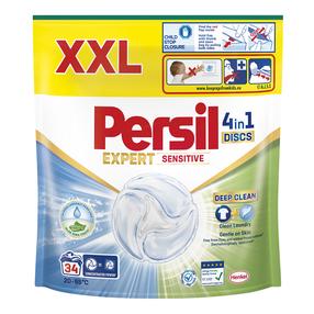 Skalbimo kapsulės Persil Discs Sensitive, 34 vnt.