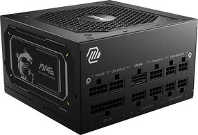 Блок питания MSI MAG A750GL PCIE5 II 750 Вт, 12 см