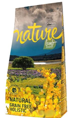Sausā suņu barība Nature Grain Free Holistic, jēra gaļa, 12 kg