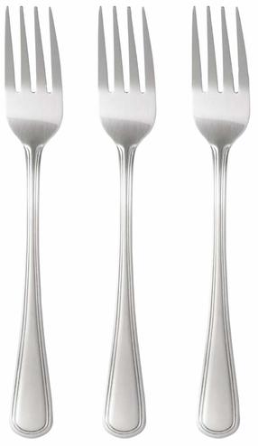 Kahvel Domotti London, roostevaba teras, hõbe v., 3 tk, 19.5 cm