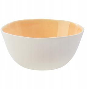 Servēšanas bļoda Verlo Eter, 200 ml, 10.5 cm x 10.5 cm, Ø 10.5 cm, balts krās./laškrāsa, porcelāna