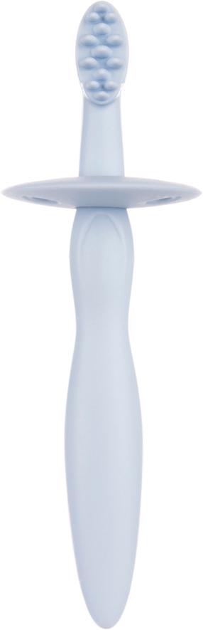 Dantų šepetėlis Canpol Babies Silicone, 0 mėn., mėlyna sp.