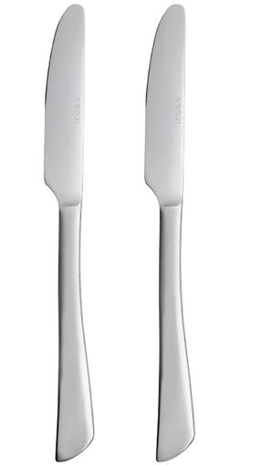 Nuga Ambition Wave 83877, roostevaba teras, hõbe v., 2 tk, 2.3 cm