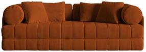 Sofa-lova Cosmopolitan Design Kemi Salvador 14, terracotta sp., 95 x 206 cm x 70 cm