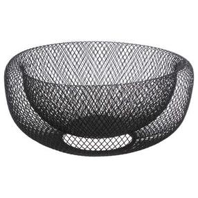 Serveerimiskorv 5five Simply Smart 125128A, metall, 27 cm x 27 cm, must v.