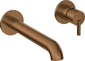Potinkinis praustuvo maišytuvas Deante Silia BQS_C54L, bronzos sp.
