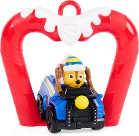 Žaislinis automobilis Spin Master Paw Patrol Chase Vehicle For The Holidays 6076288, įvairių spalvų