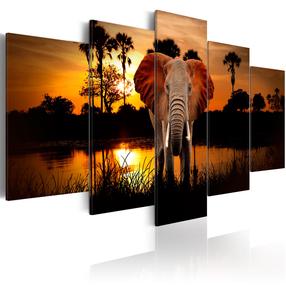 Reprodukcija Artgeist Lake of the Setting Sun N5680-DKXPWD, 200 cm x 100 cm