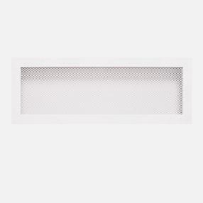 Kamīna režģis Hearth x 49 cm x 17 cm, tērauds, balta krās.