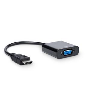 Adapter Akyga AK-AD-42 HDMI male, VGA female, 0.15 m, must v.
