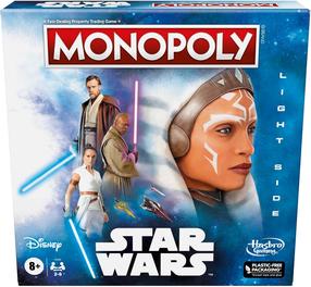 Monopols Hasbro Gaming Star Wars Flip Edition Light Side, EN